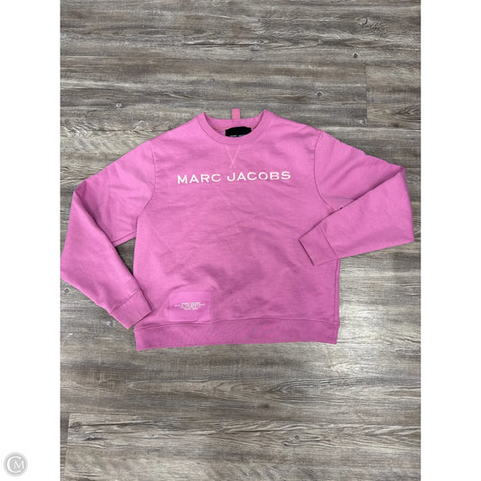 Sweatshirt Designer By Marc Jacobs In Purple, Size: M