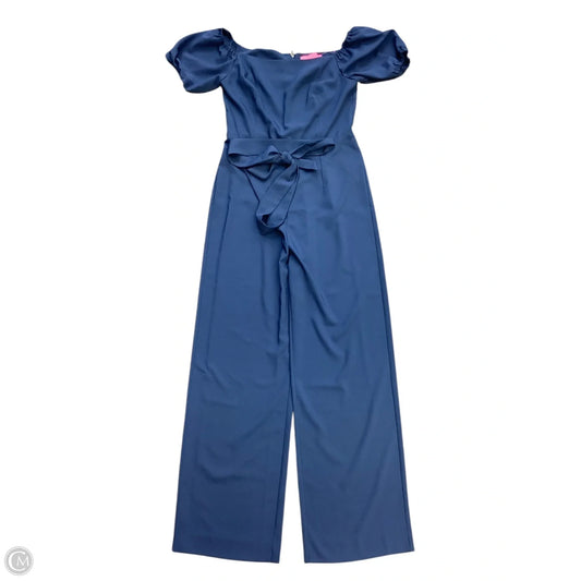 Jumpsuit Designer By Lilly Pulitzer In Blue, Size: 10