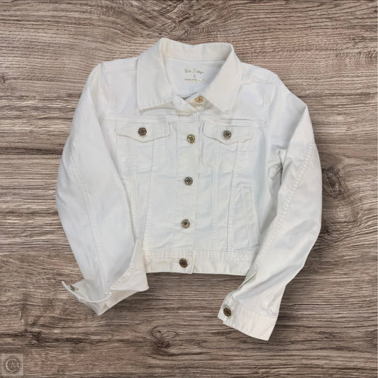Jacket Designer By Lilly Pulitzer In White, Size: S