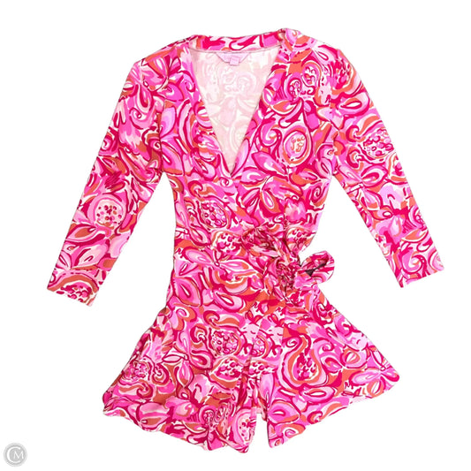 Romper Designer By Lilly Pulitzer In Pink, Size: Xs