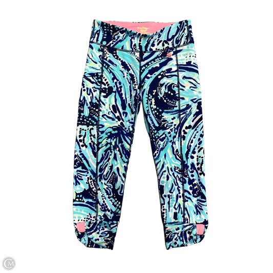 Pants Designer By Lilly Pulitzer In Blue & Green, Size: S