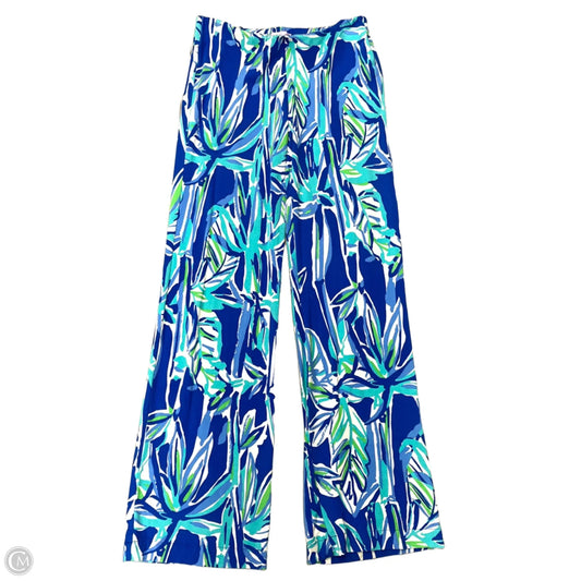 Pants Designer By Lilly Pulitzer In Blue & Green, Size: Xs