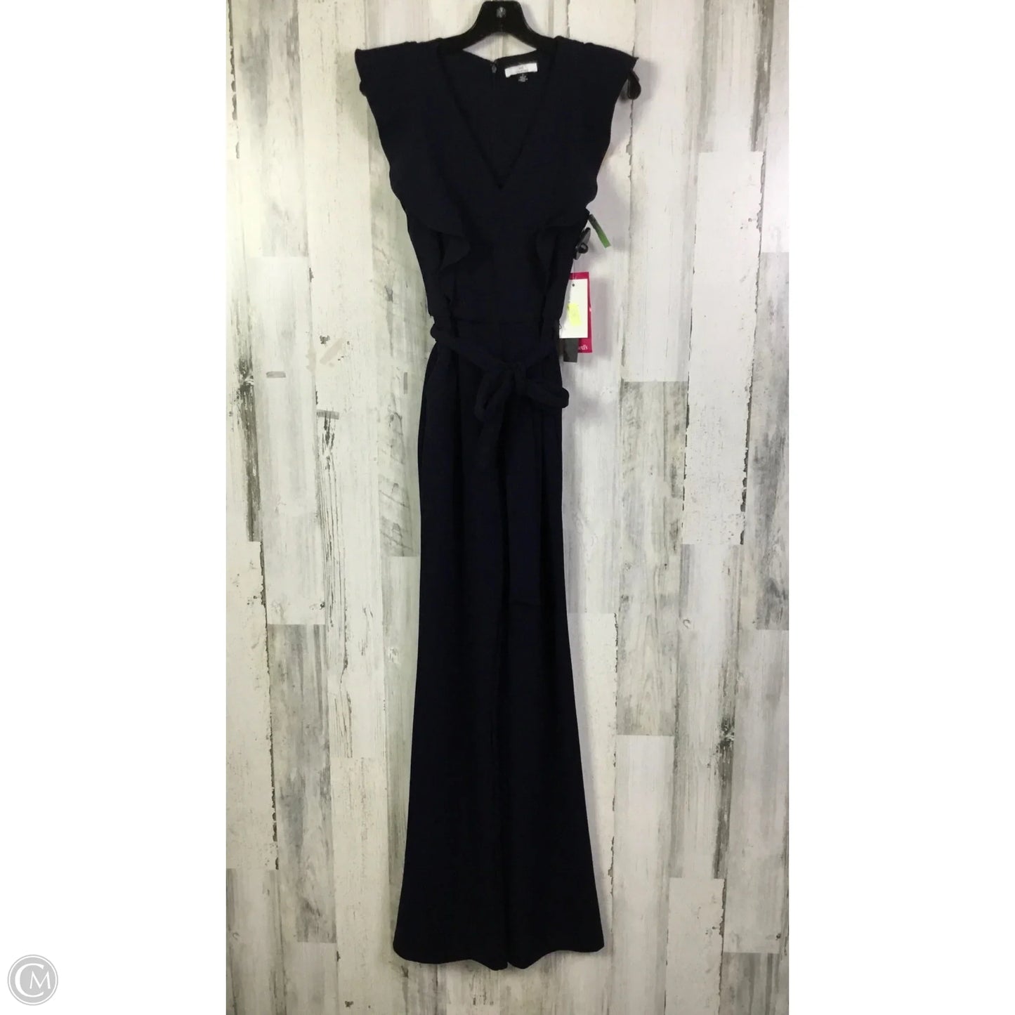 Jumpsuit Designer By Halston In Navy, Size: Xs