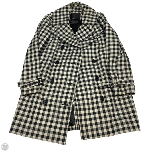Jacket Designer By Coach In Black & Cream, Size: M