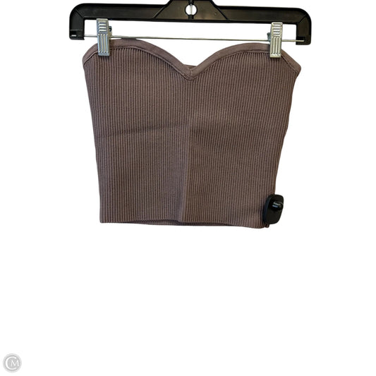 Top Sleeveless Designer By Babaton In Taupe, Size: S
