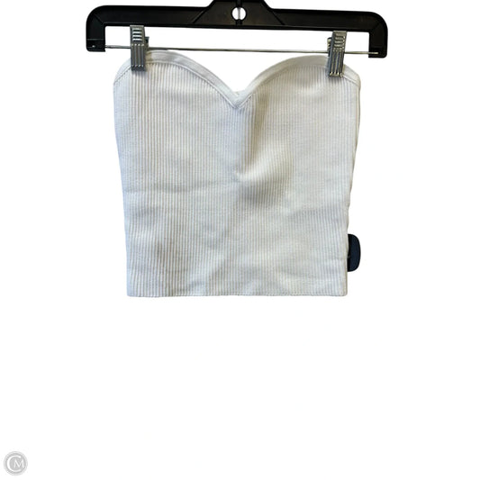 Top Sleeveless Designer By Babaton In White, Size: S
