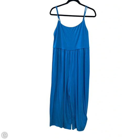 Jumpsuit Designer By Wilfred In Blue, Size: Xl