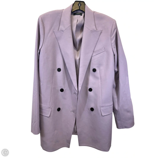 Blazer Designer By Theory In Purple, Size: L