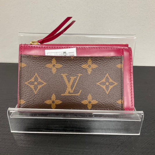 ZIPPY CARD HOLDER by LOUIS VUITTON In MAROON, Size: SMALL