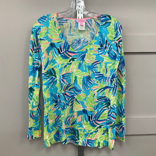 TOP LS DESIGNER by LILLY PULITZER In FLORAL PRINT, Size: S