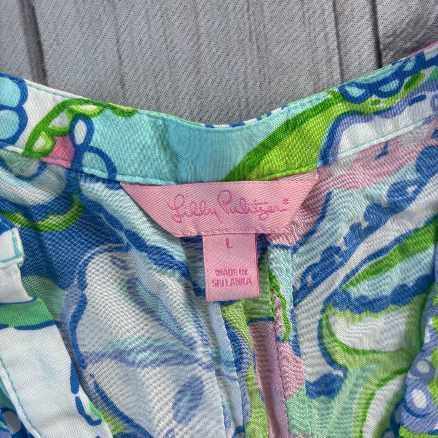 Tunic Designer By Lilly Pulitzer In Multi-colored, Size: L