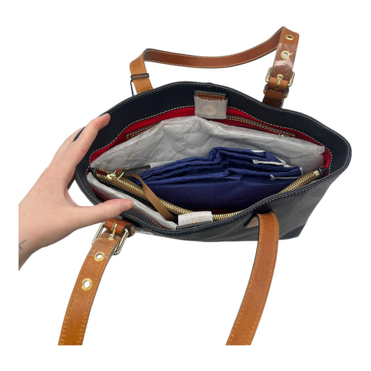 Handbag Designer By Dooney And Bourke In Navy, Size:Medium
