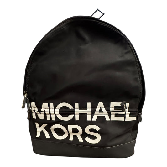 Backpack Designer By Michael Kors In Black & White, Size:Large