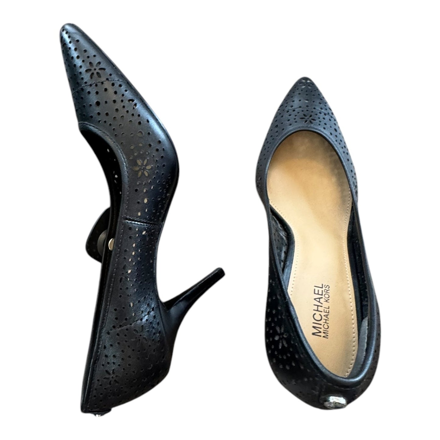 Shoes Designer By Michael By Michael Kors In Black, Size:6.5