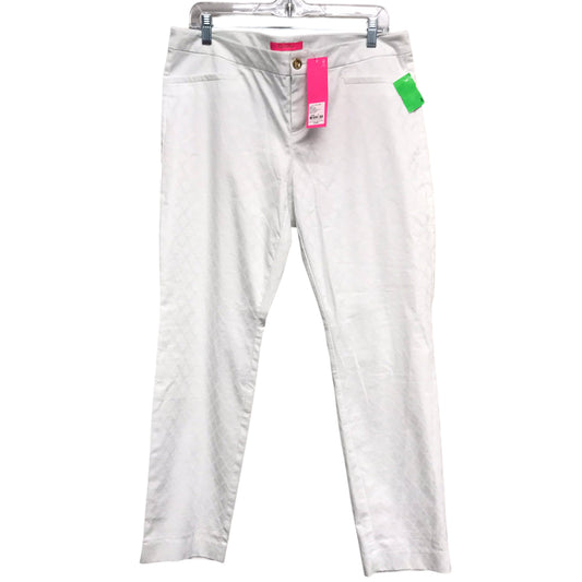 Pants Designer By Lilly Pulitzer In White, Size:14