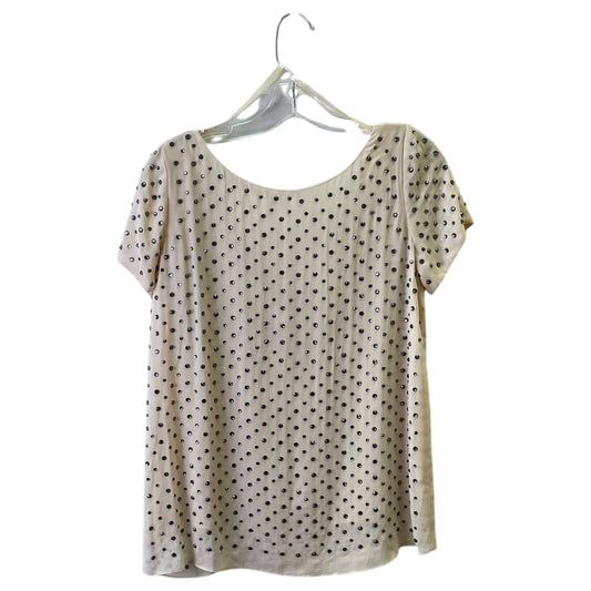 Top Ss Designer By Milly In Cream, Size:2